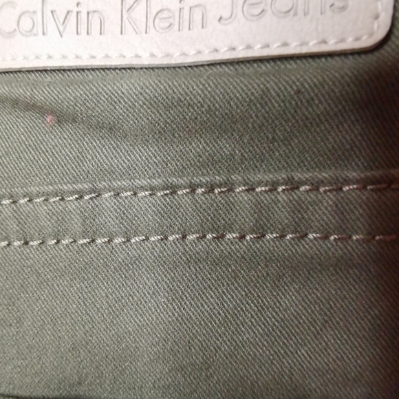 Calvin Klein Green Jeans - Picture 11 of 13